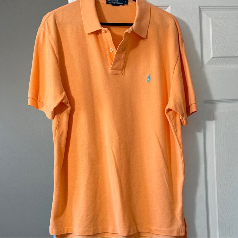 Polo by Ralph Lauren Bright Orange Polo Shirt